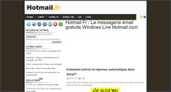 Desktop Screenshot of hotmail-fr.net