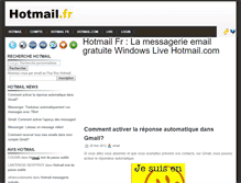 Tablet Screenshot of hotmail-fr.net